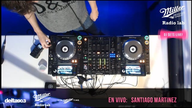 #MillerRadioLab - DJ Set Live - Santiago Martinez