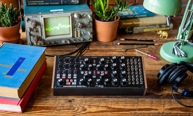 Moog lanzó su nuevo sintetizador Subharmonicon