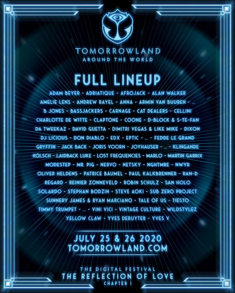 Tomorrowland Around The World lineup 