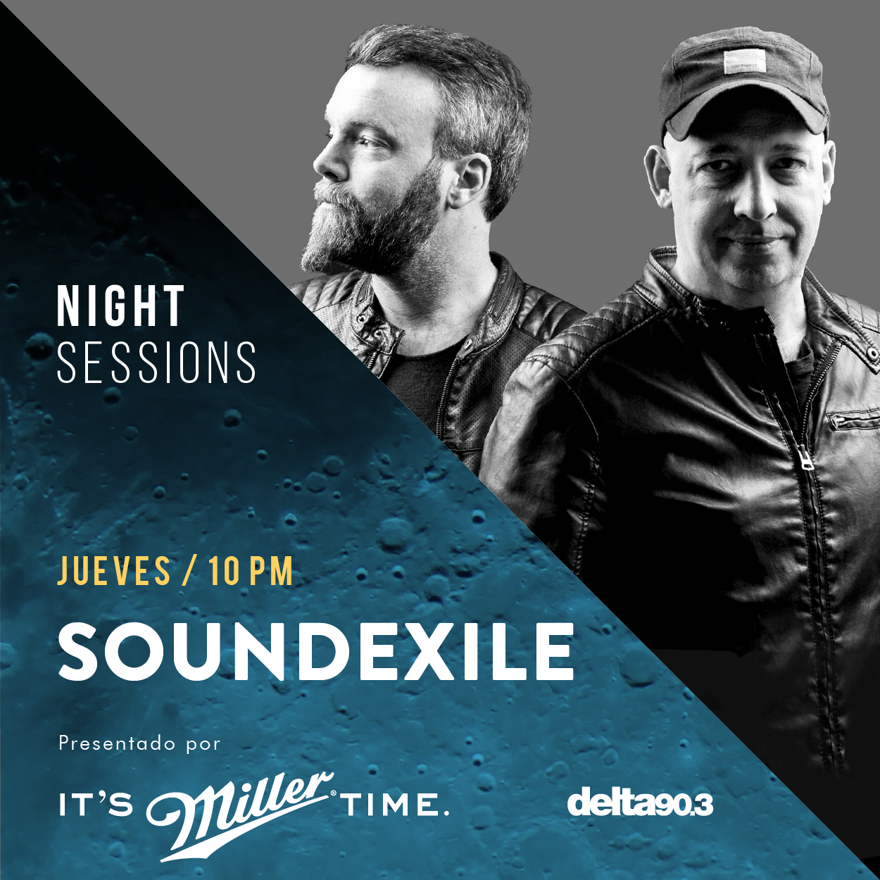  Delta Podcasts - Night Sessions SOUNDEXILE By Miller Genuine Draft (08.09.2017)