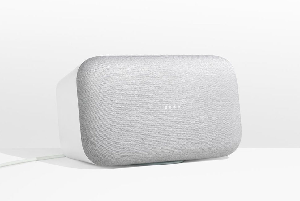 Google anunció los parlantes Home Max y Home Mini