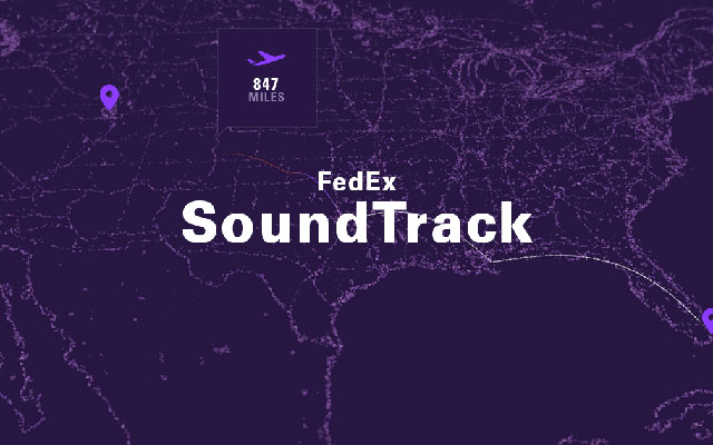 Fedex le crea el soundtrack a sus envíos