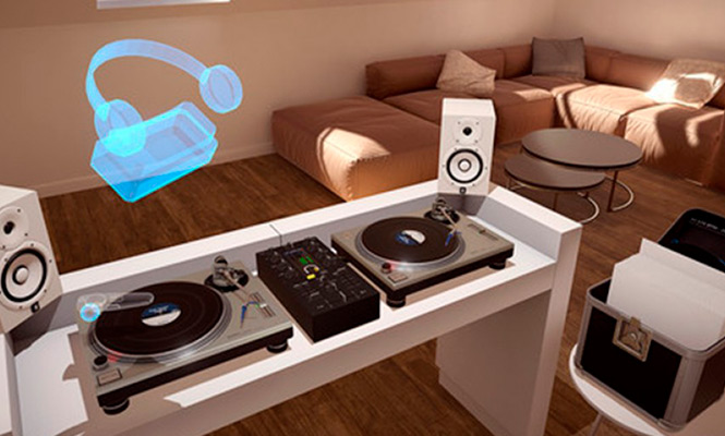 La realidad virtual llego a las mezclas con vinilo